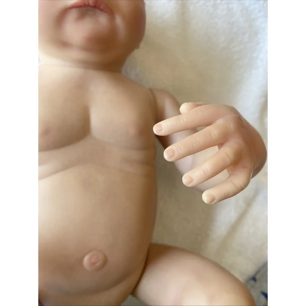 Reborn Baby‎ Doll Anatomic Male Newborn Male Eyelashes Fingernails Baby Boy